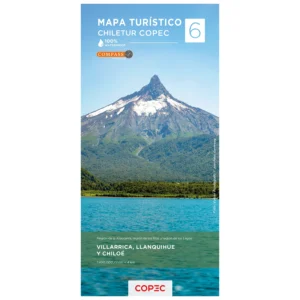 MAPA N° 6  VILLARRICA , LLANQUIHUE Y CHILOE